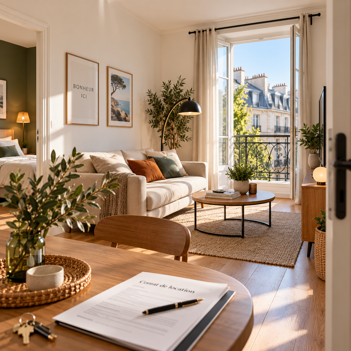 Kit de location – logement meublé